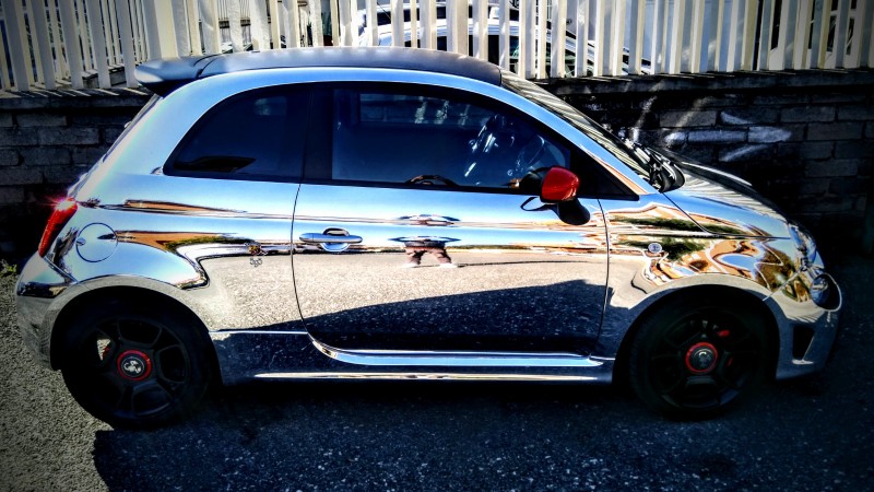 Fiat 500 Abarth - Gallery Car Wrapping