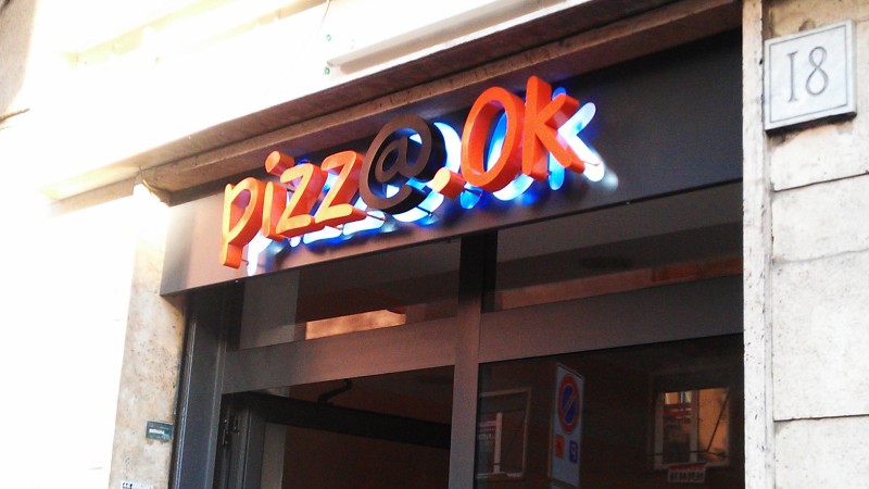 Pizza Ok - Gallery Insegne Luminose